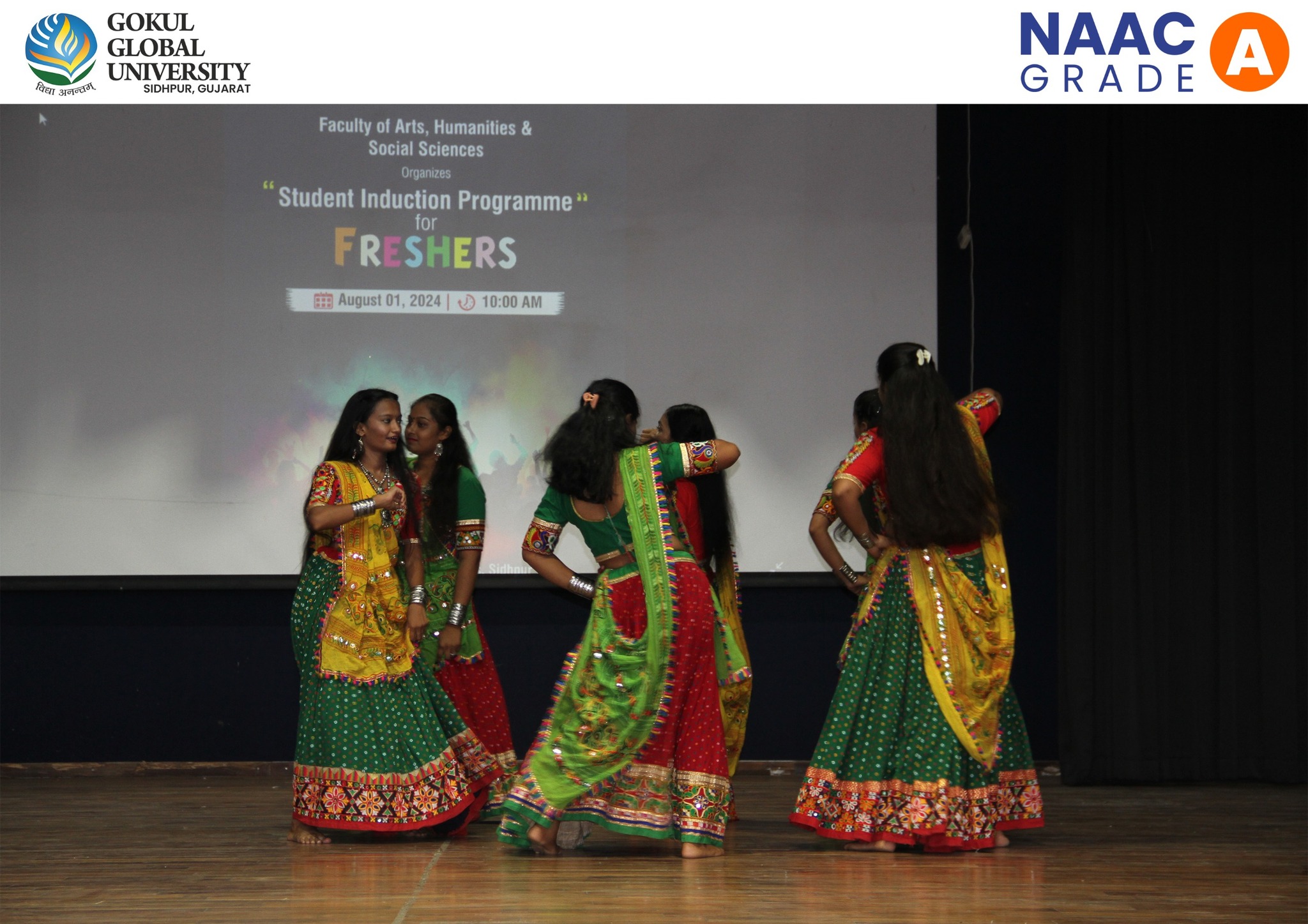Gokul Global University Dance Activities