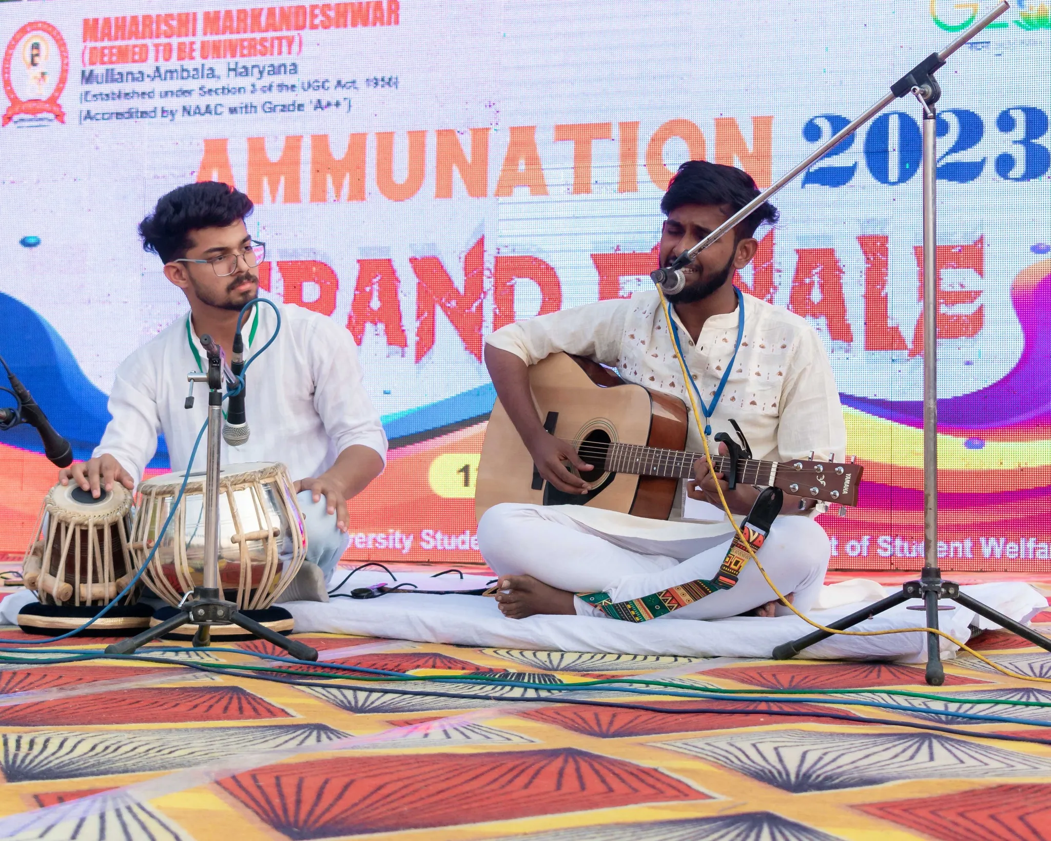 Maharishi Markandeshwar University Singing Activities